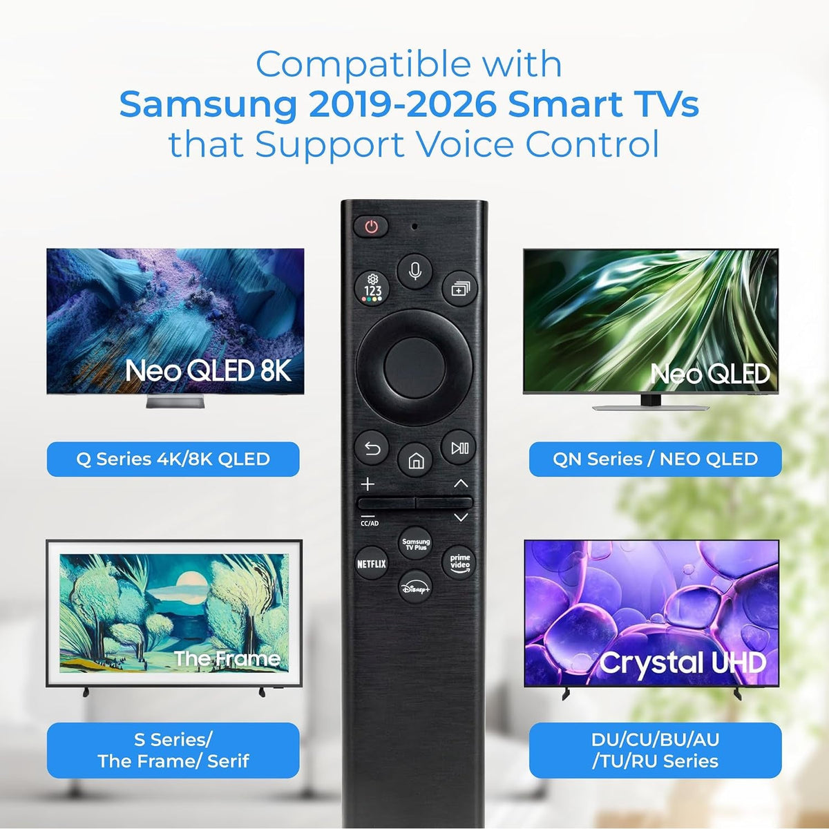 Voice Smart Remote for 2019-2026 Samsung TV Control Replacement