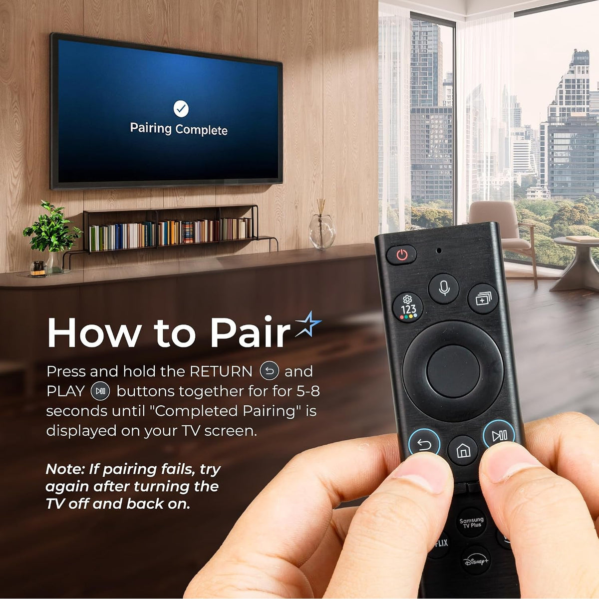 Voice Smart Remote for 2019-2026 Samsung TV Control Replacement