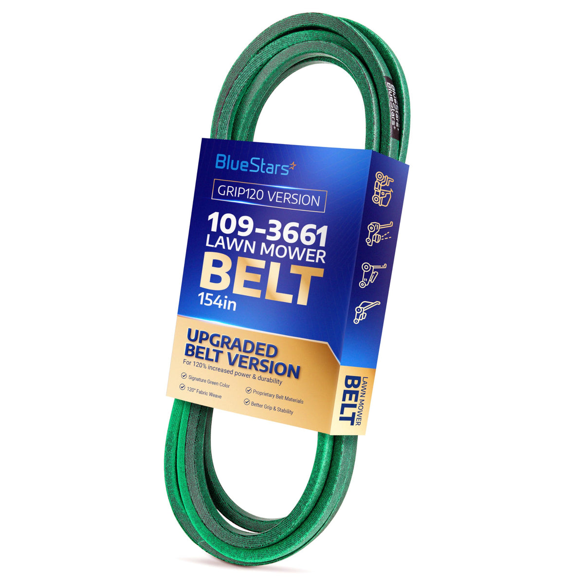 109-3661 Deck Belt - 52" Toro TimeCutter MX6050/75760, Exmark Quest 74777 - 154"