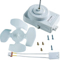 W10124096 Refrigerator Condenser Fan Motor Kit for Whirlpool Kenmore Maytag