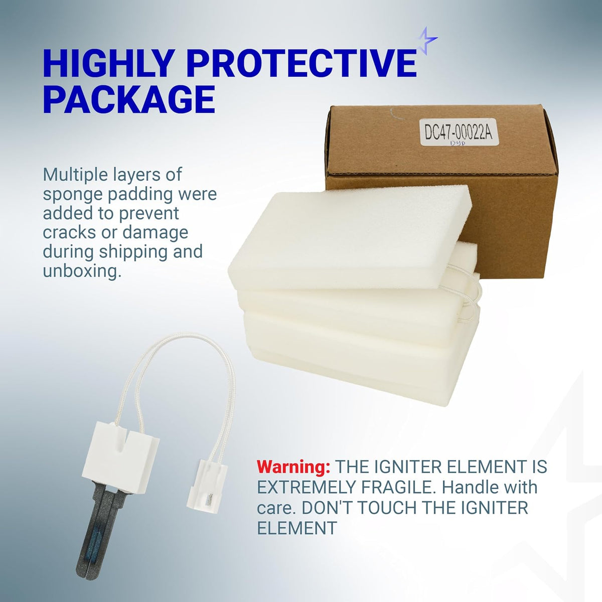 DC47-00022A Dryer Igniter for Samsung Kenmore Amana Maytag