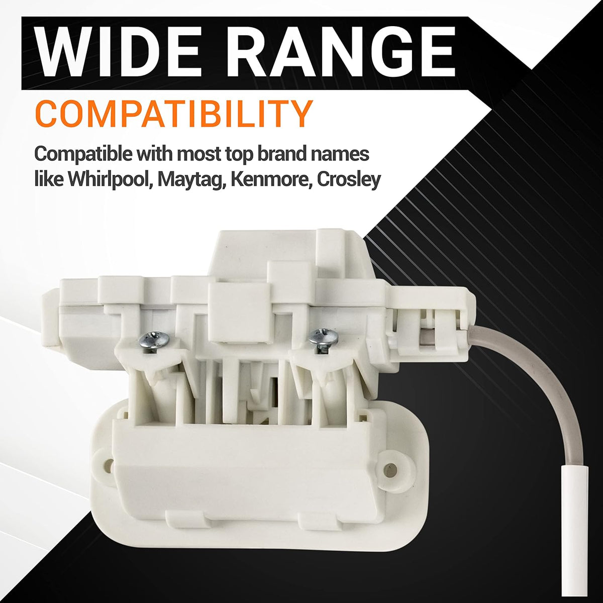 W10810403 Washer Lid Lock for Kenmore Whirlpool Maytag MVWB865GW0 MVWB835DW5 MVWB835DW4