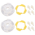 285809 Washer Short Cam Agitator Repair Kit - For Whirlpool & Maytag Washers - 2 Pack