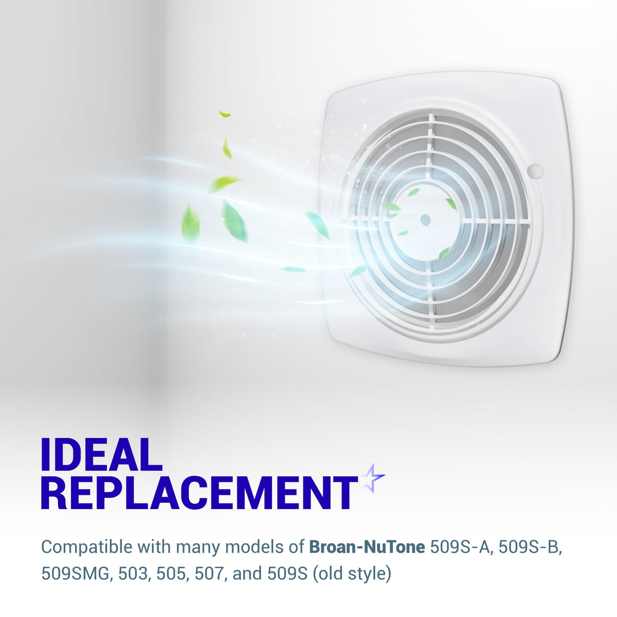 97011790 S97011790 Bathroom Exhaust Fan Cover Grille, 11.5" x 11.5", Broan NuTone