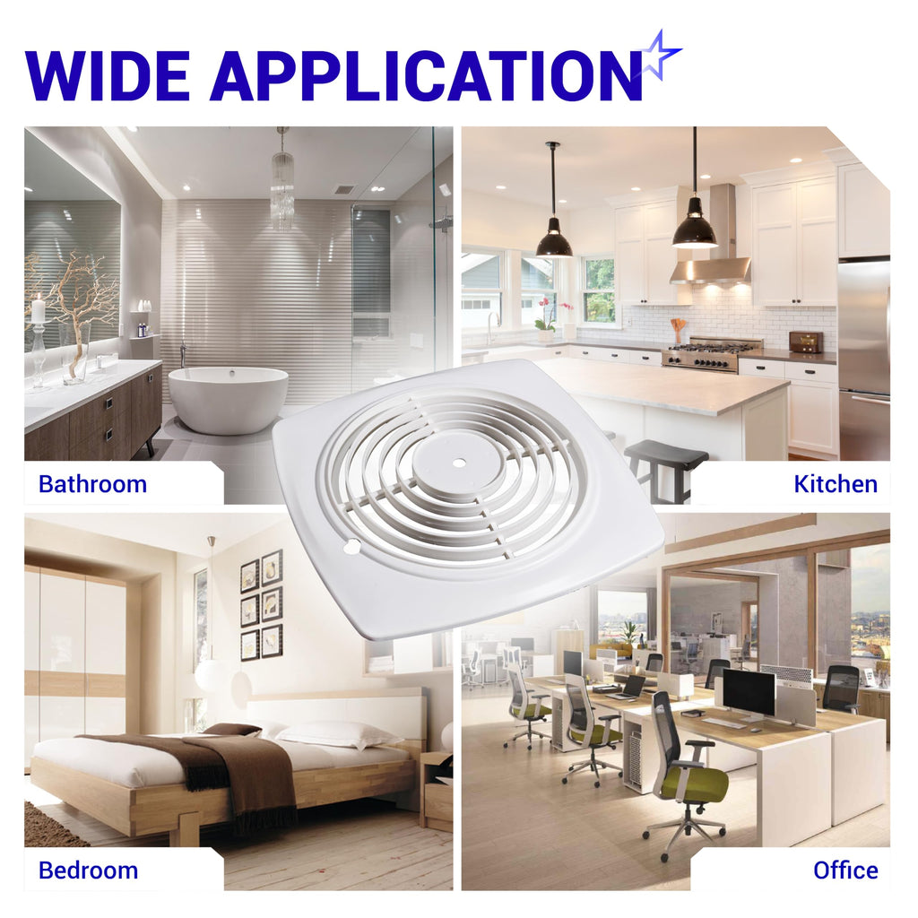97011790 S97011790 Bathroom Exhaust Fan Cover Grille, 11.5" x 11.5", Broan NuTone