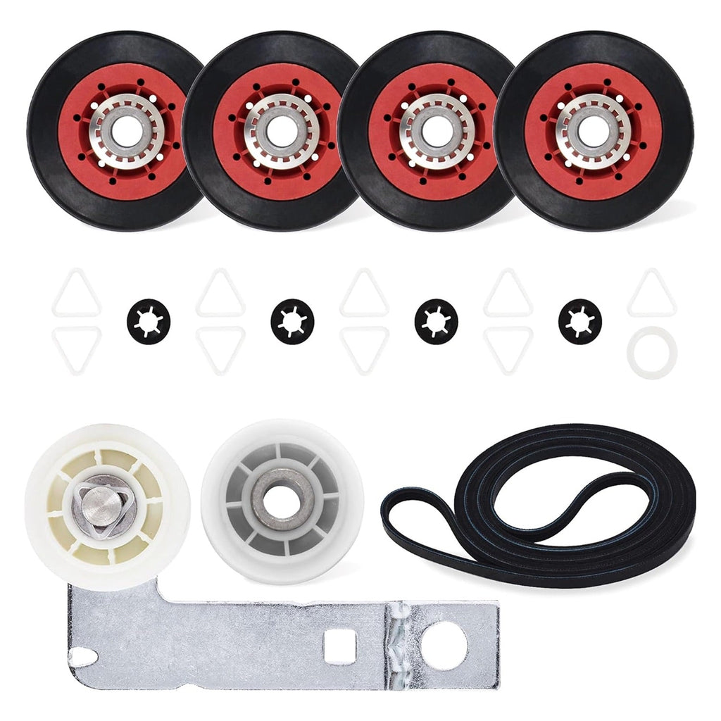 4392067 Dryer Repair Kit & W10837240 Idler Pulley - For Whirlpool Maytag Kenmore Dryers