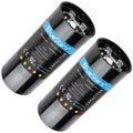 161-193 uF 220-250VAC Round Start Capacitor for Air Conditioners - 2 Pack