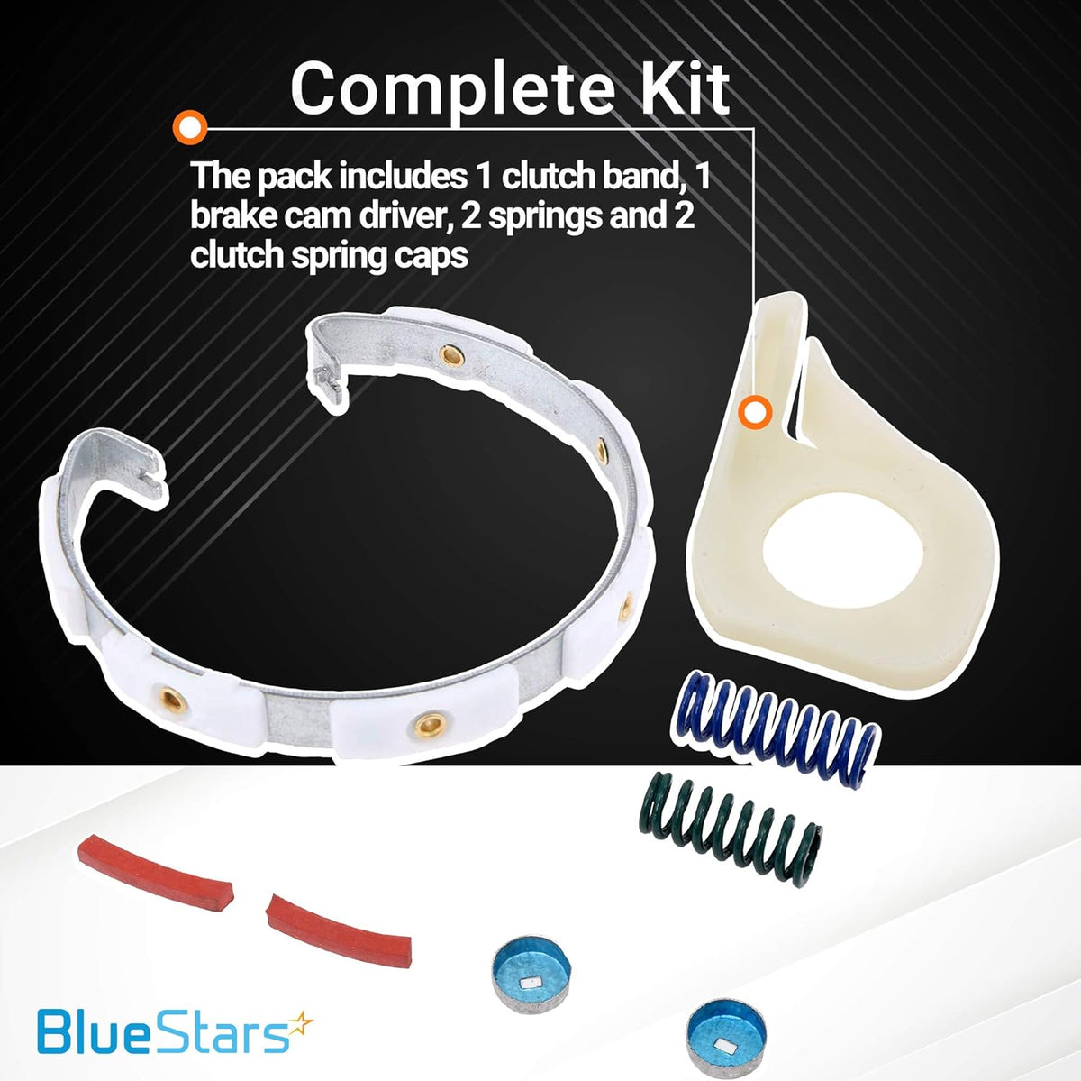 285790 Washer Clutch Lining Kit (6 Pads) for Whirlpool Kenmore Maytag Washers