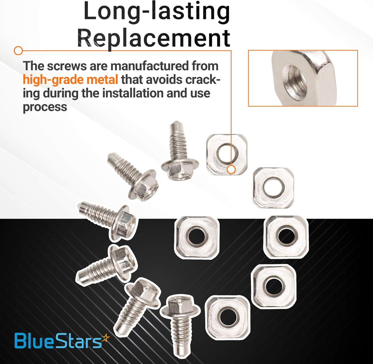279393 Dryer Terminal Block Screw Kit for Whirlpool Kenmore Maytag - 6 Pack