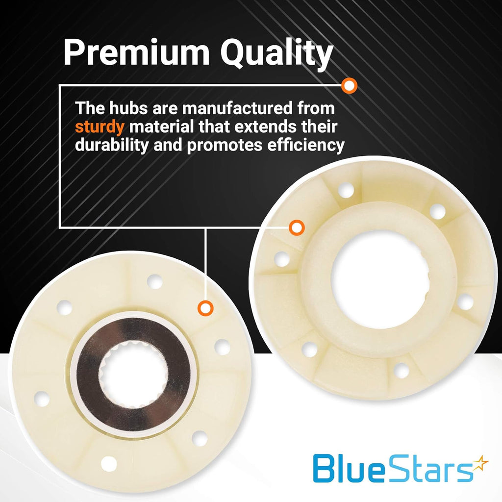 W10820039 280145 Washer Hub Kit for Cabrio Whirlpool Kenmore - 2 Pack