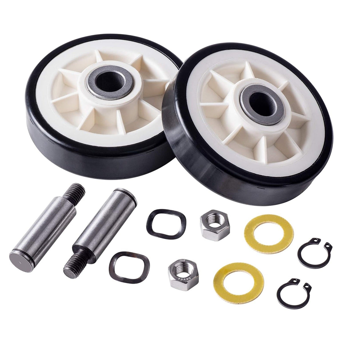 12001541 303373K Dryer Drum Support Roller Kit for Maytag Crosley Jenn-Air - 2 Pack