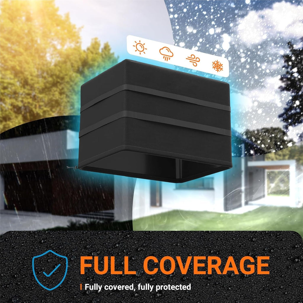 Window Air Conditioner Cover For Outside Unit - 25.5"W x 21"D x 17"H AC Cover