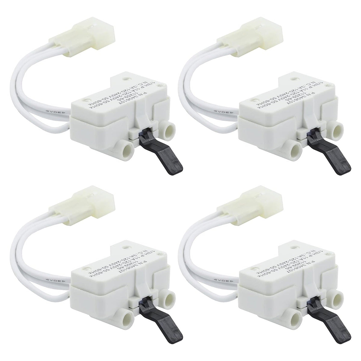 WP3406107 3406107 Dryer Door Switch for Whirlpool Maytag Kenmore Dryers ( Updated )