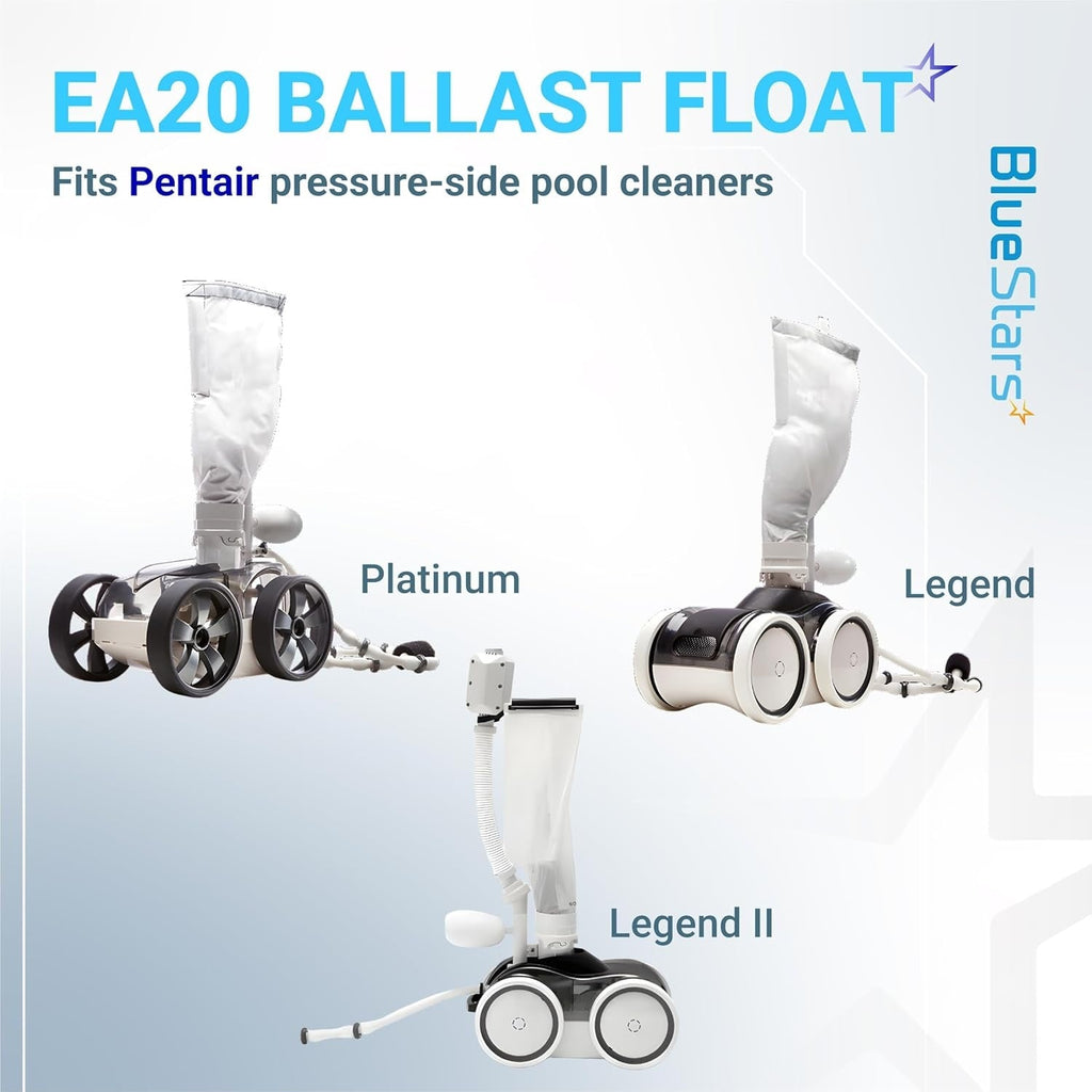 A20 EA20 Float Head Ballast Float for Polaris 280/360, Kreepy Krauly Legend Cleaners - 2 Pack