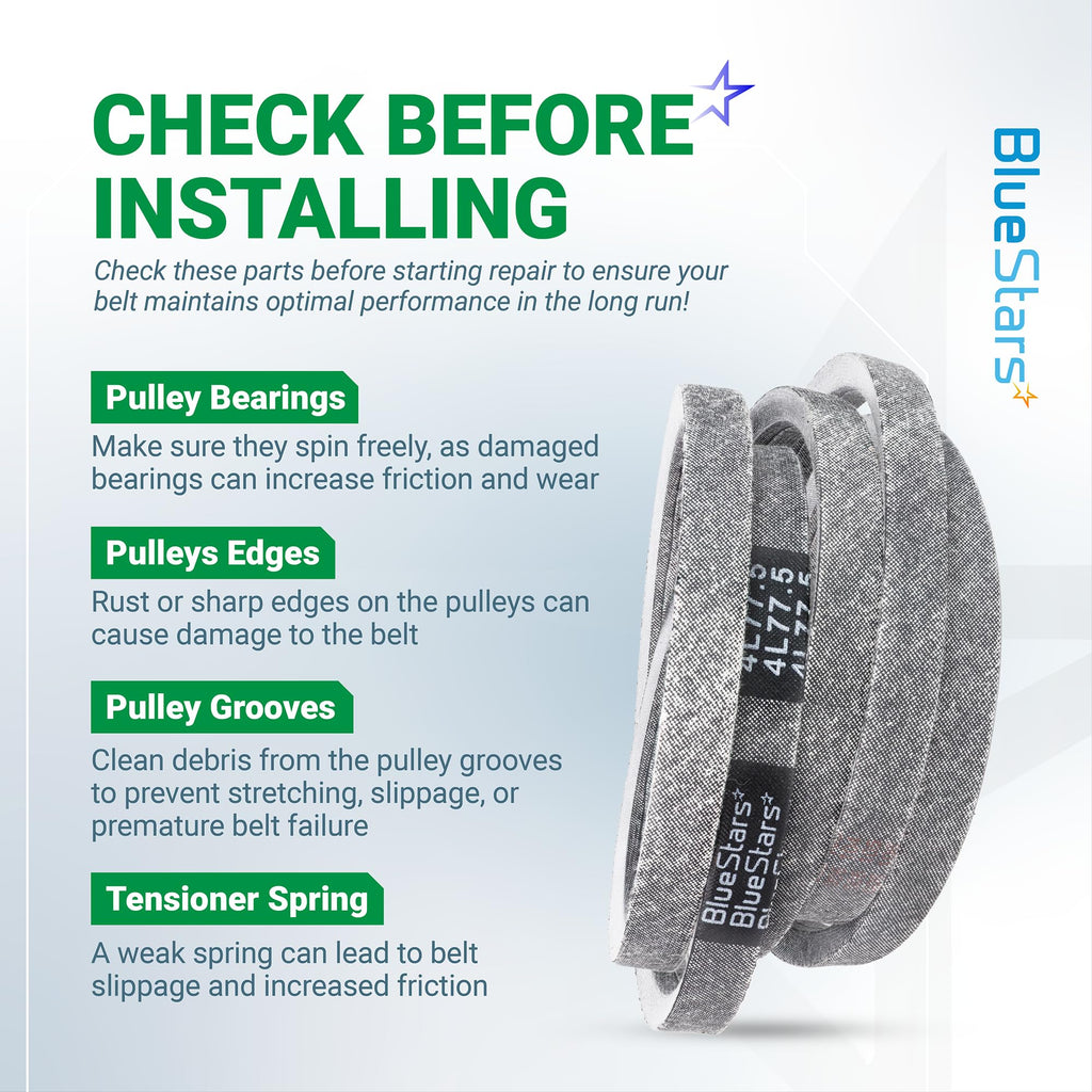 754-04062, 954-04062 Deck Belt, 38" Bolens 13AM762F765 13AM761F065, 77.5"
