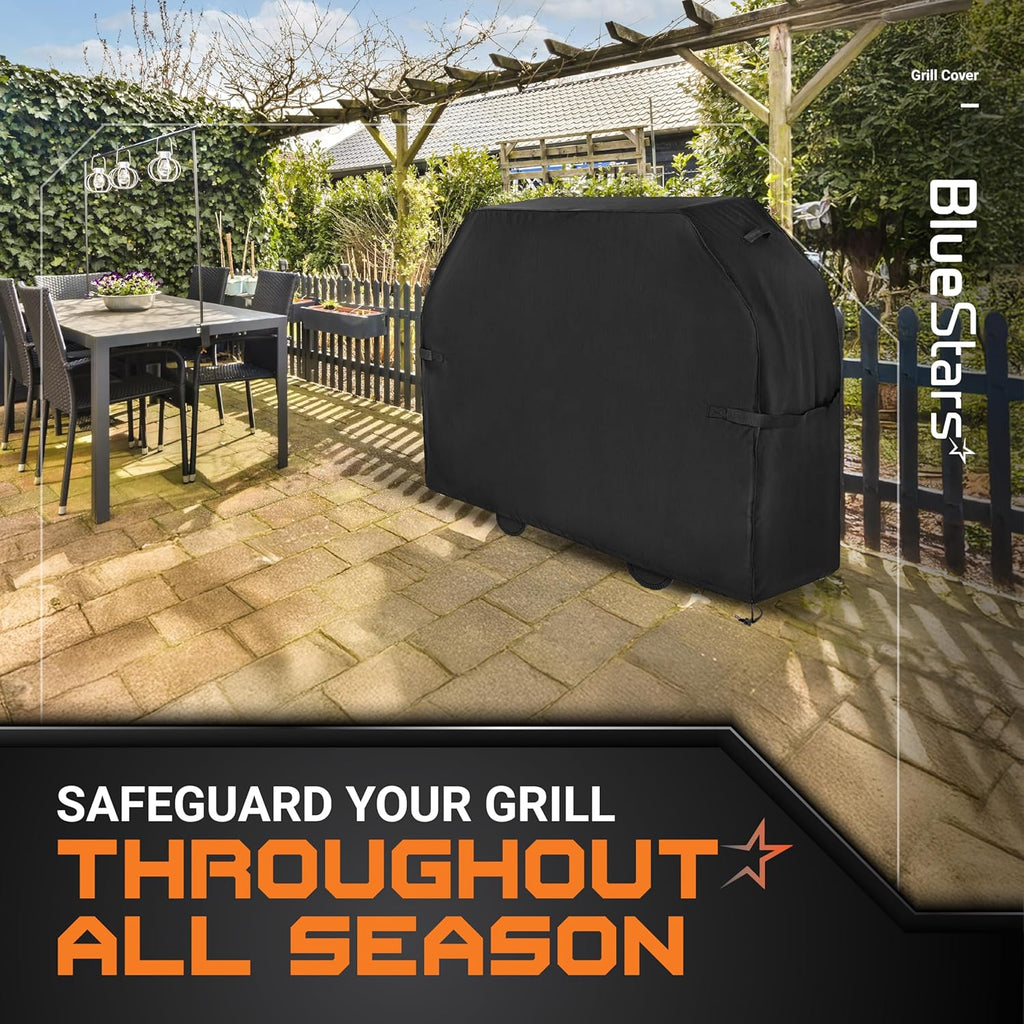58 inch Grill Cover, 600D Outdoor Cover for Genesis Weber Char-Broil Nexgrill Grills