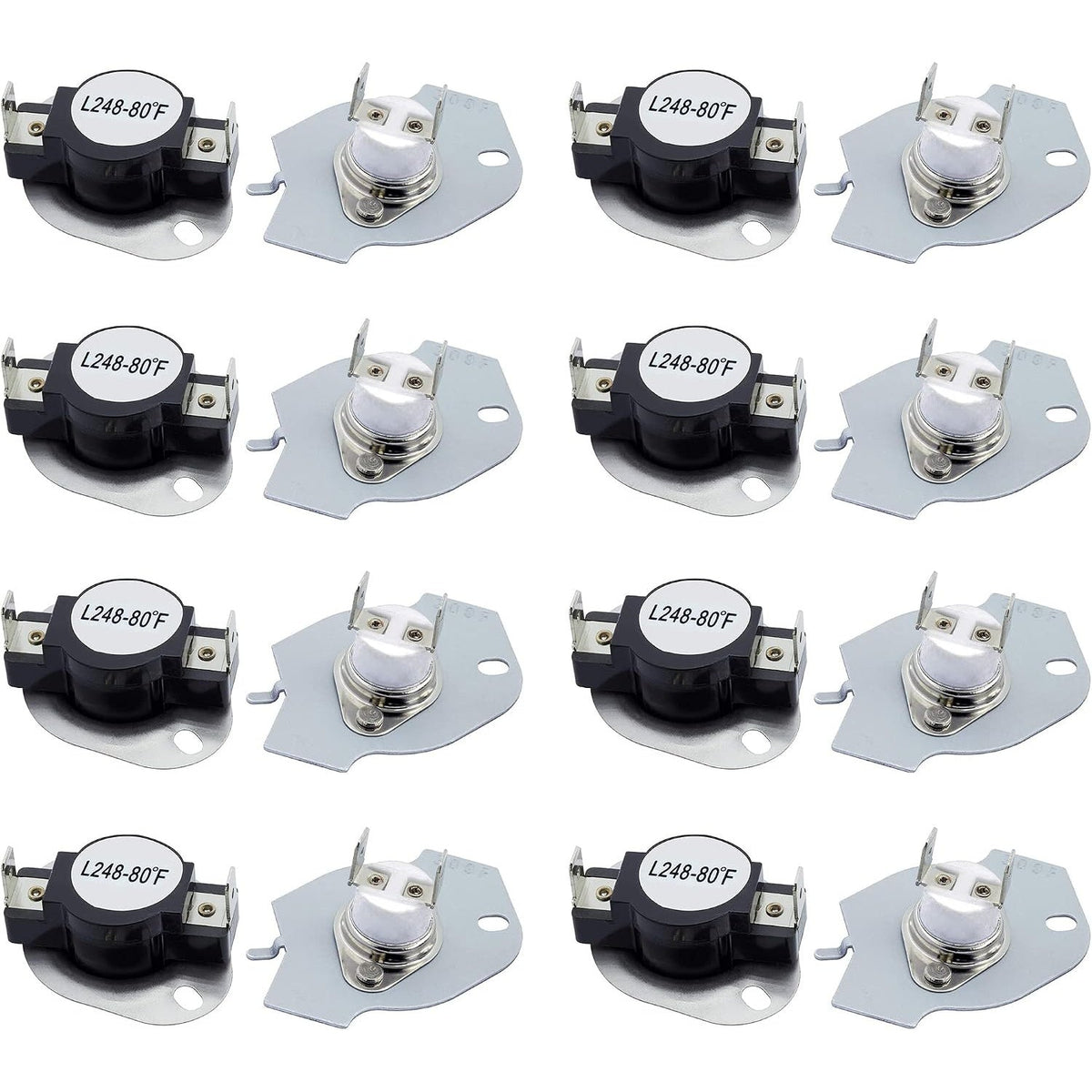 279769 Dryer Thermal Cut-Off Kit for Whirlpool Kenmore - 8 Pack