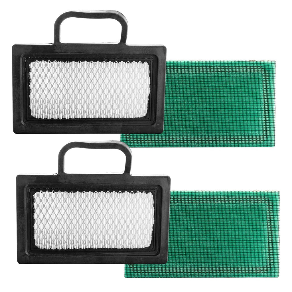 499486S 698754 Air Filter & 273638 273638S Pre Filter for John Deere D140 D130 L120 Z425 - 2 Pack