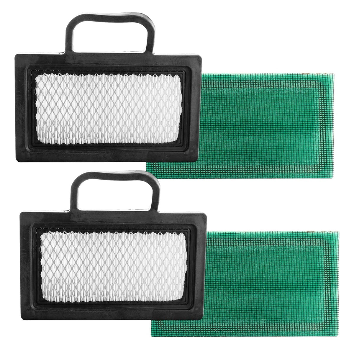 499486S 698754 Air Filter & 273638 273638S Pre Filter for John Deere D140 D130 L120 Z425 - 2 Pack