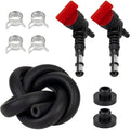 192980GS 90 Degree Fuel Shut Off Valve & Tank Grommet for B&S Kohler
