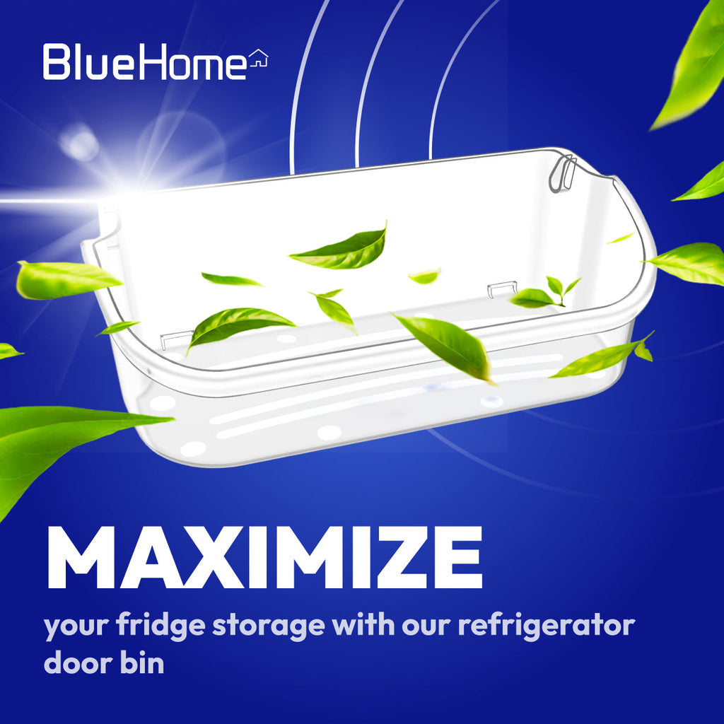 240356402 Refrigerator Clear Premium Door Shelf Bin - Compatible with Frigidaire
