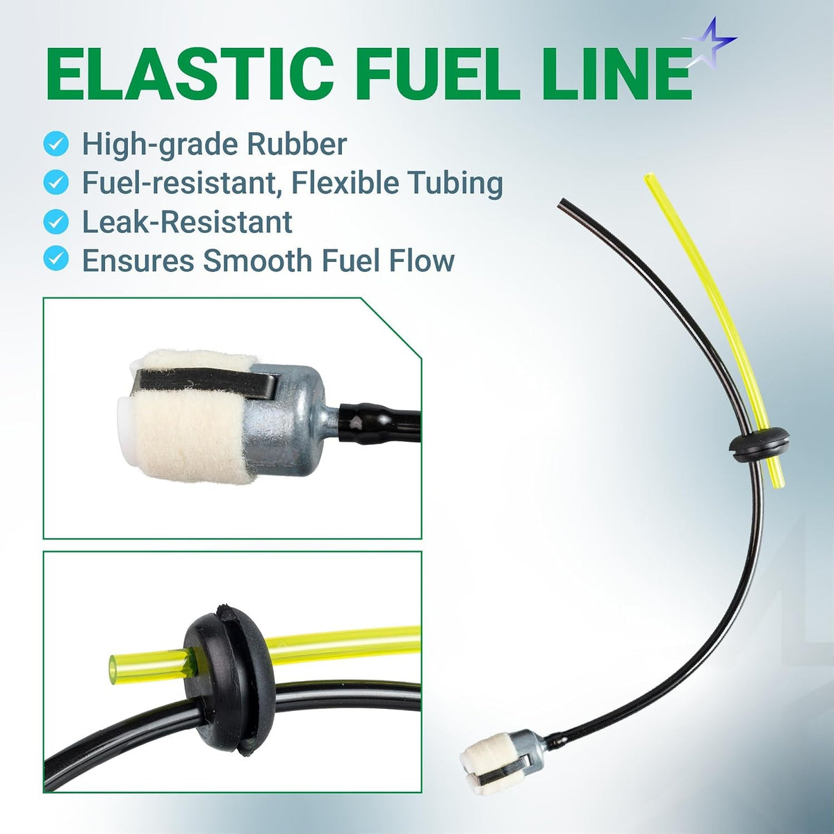 580BTS Air Filter Fuel Line Kit for Redmax EBZ8500 EBZ7500 EB7000