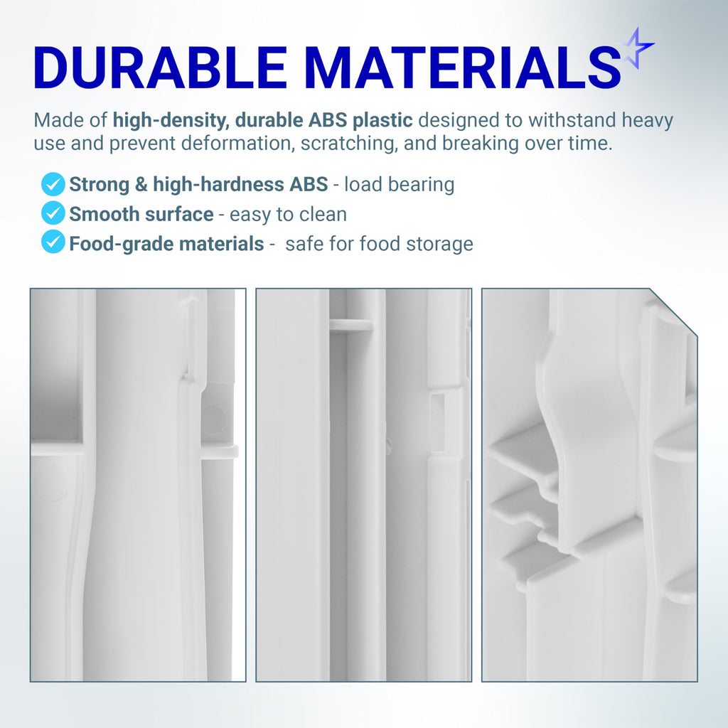 W10326469 Refrigerator Center Drawer Slide Rail, Whirlpool Maytag KitchenAid Amana JennAir