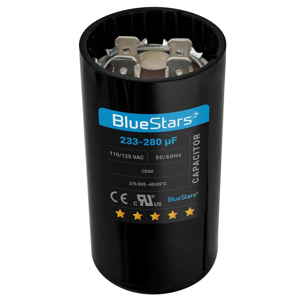 233-280 uF 110-125VAC ±20% CD60 Motor Start Capacitor for Pool & Well Pumps