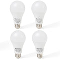 Garage Door Opener LED Bulbs, 15W 100W Equivalent, 1500Lm, 6500K, E26 - 4 Pack