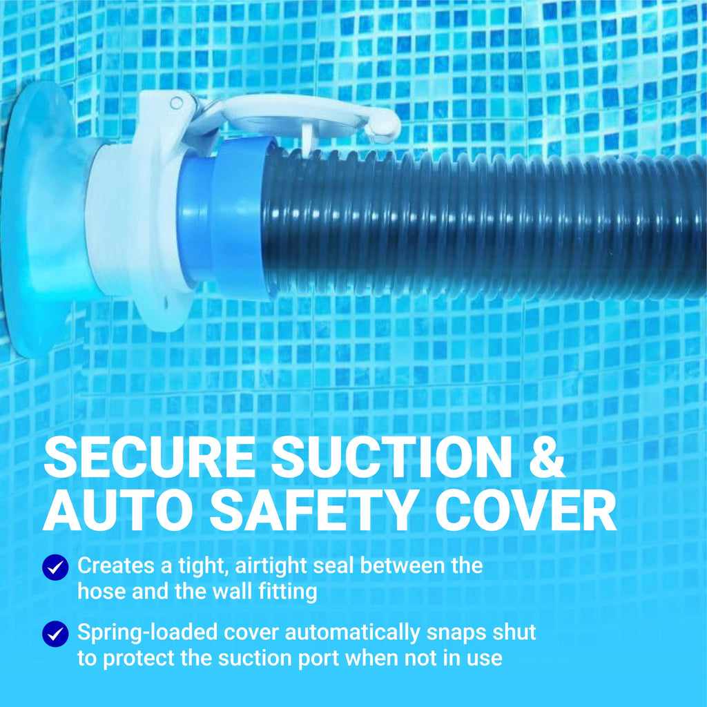 W400BWHP Free-Rotating Vacuum Lock Safety Wall Fitting - Zodiac/Hayward/Pentair Cleaners