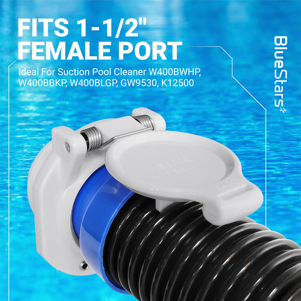 W400BWHP Free-Rotating Vacuum Lock Safety Wall Fitting - Zodiac/Hayward/Pentair Cleaners