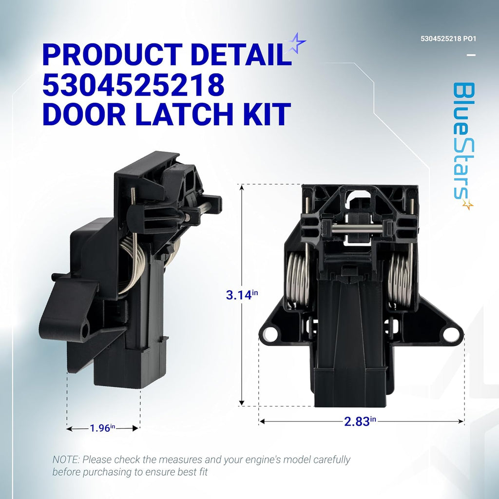 5304525218 Dishwasher Door Latch for Electrolux Kenmore Frigidaire Dishwasher