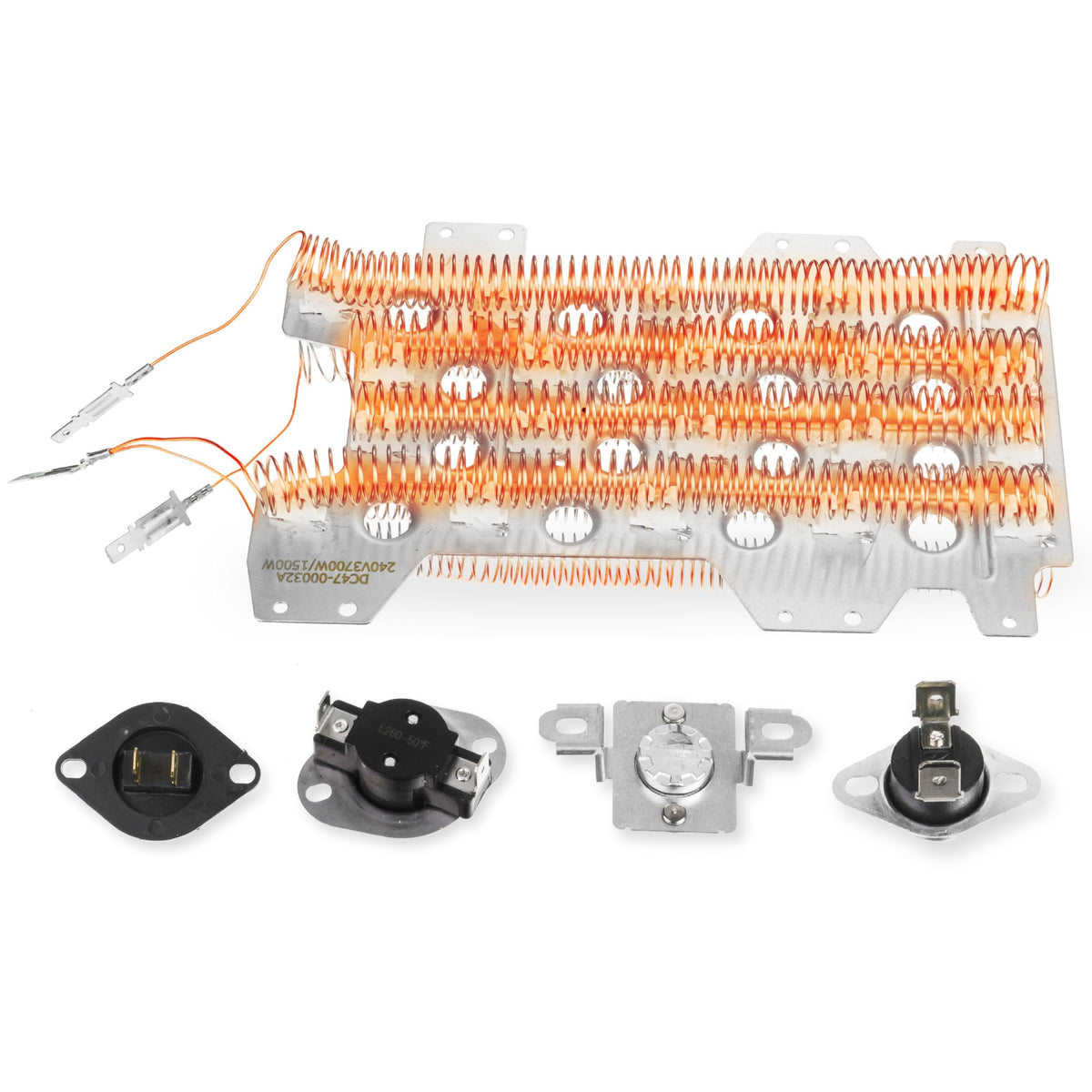 DC47-00032A Dryer Heating Element Kit for 3-Wire Samsung Dryers