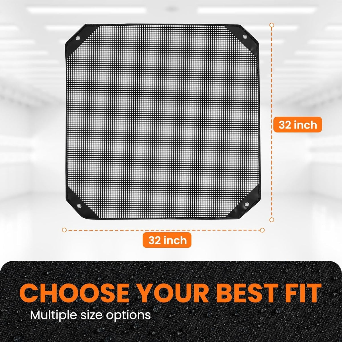 32"x32" Premium Mesh Outdoor AC Condenser Cover