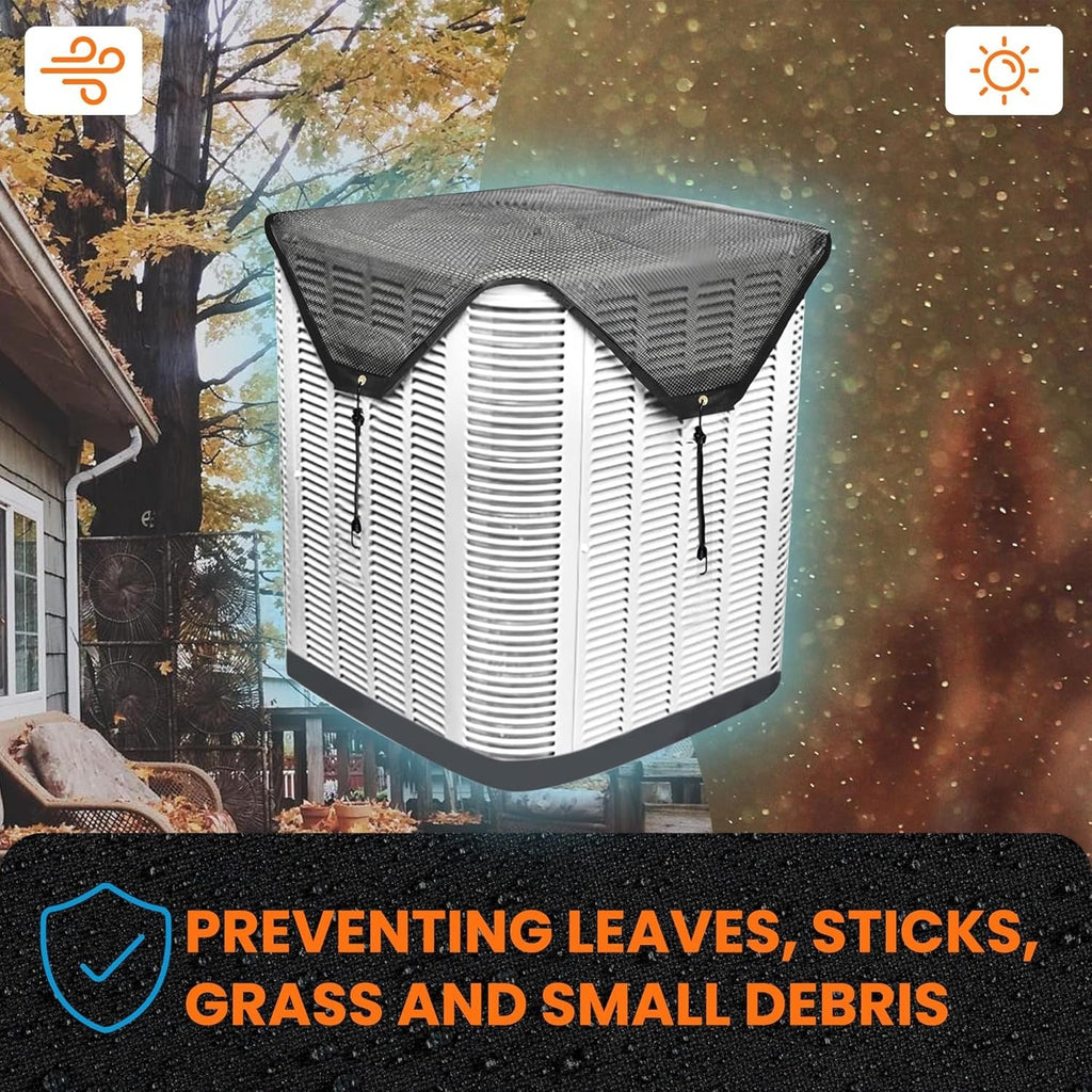 32"x32" Premium Mesh Outdoor AC Condenser Cover