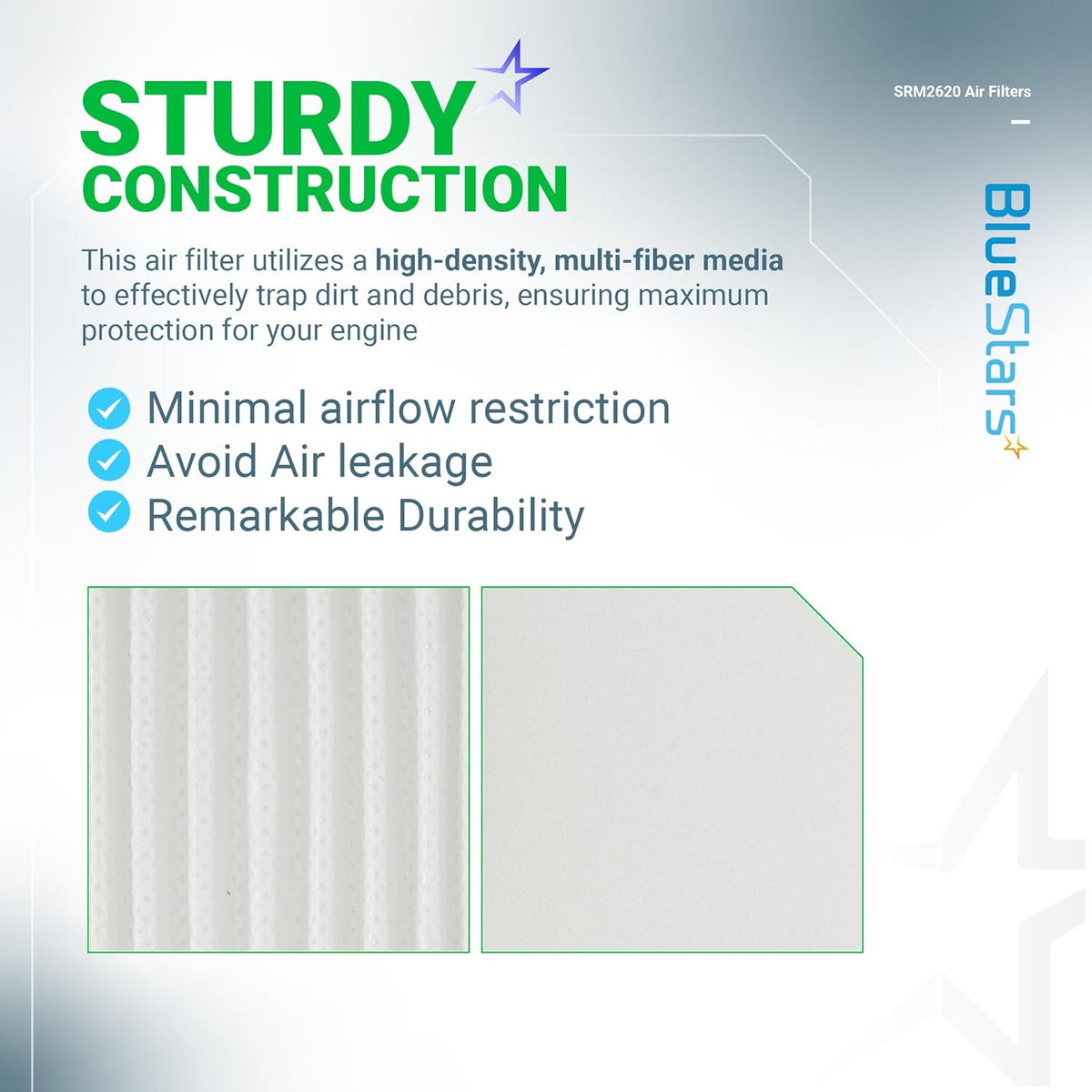 SRM-2620 Air Filter & Maintenance Kit - Fits Echo SRM-2620, BRD-2620, PAS-2620