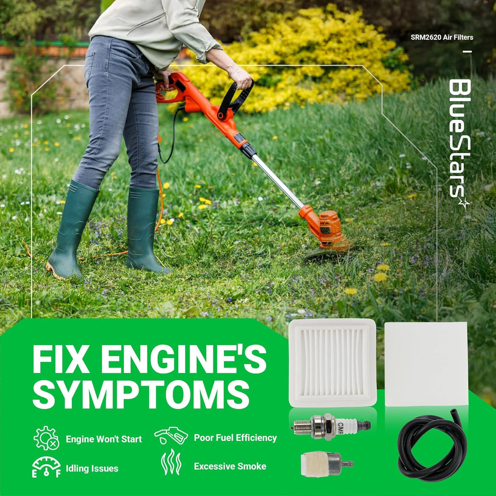 SRM-2620 Air Filter & Maintenance Kit - Fits Echo SRM-2620, BRD-2620, PAS-2620