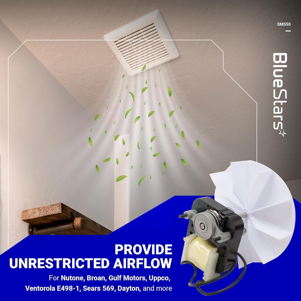 SM550 Bathroom Fan Motor Electric Vent Fan