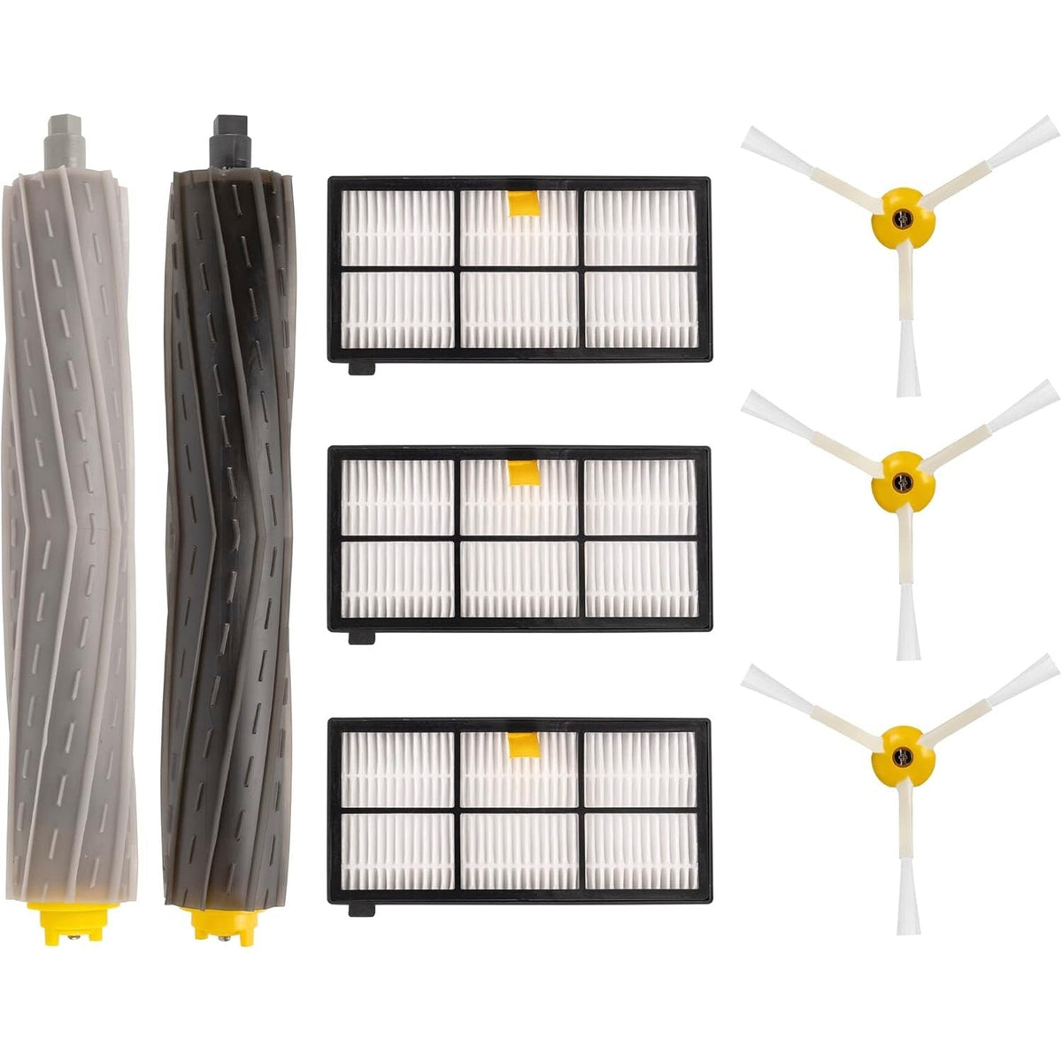 iRobot Roomba 800 900 Series Accessory Kit: Extractor, 3 HEPA Filters, 3 Side Brushes