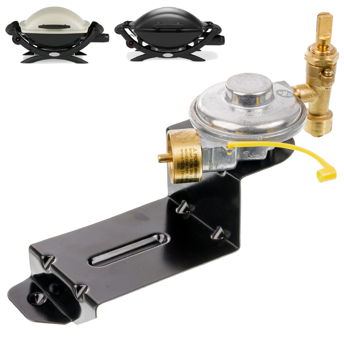 CSA Certified 64866 Weber Gas Grill Valve Regulator for Q1000 Q1200