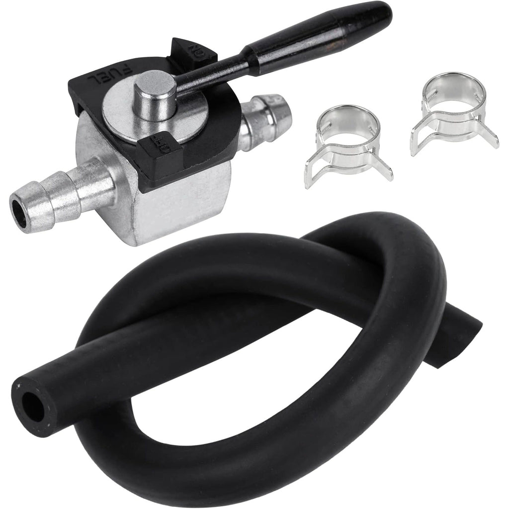 48568 1/4" Inline Fuel Shut Off Valve Kit for Scag Oregon 07-403 180° Ball Valve