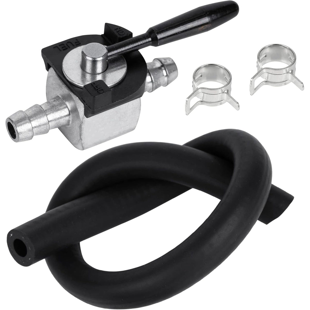 48568 1/4" Inline Fuel Shut Off Valve Kit for Scag Oregon 07-403 180° Ball Valve