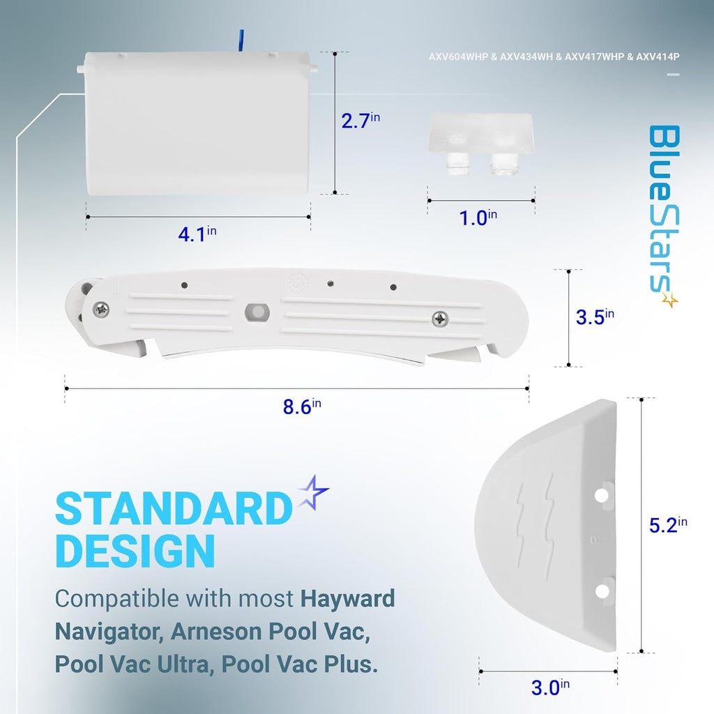 AXV417WHP Pod Swing AXV434WHP Flap AXV604WHP Bezels AXV414P Shoes for Hayward Cleaners