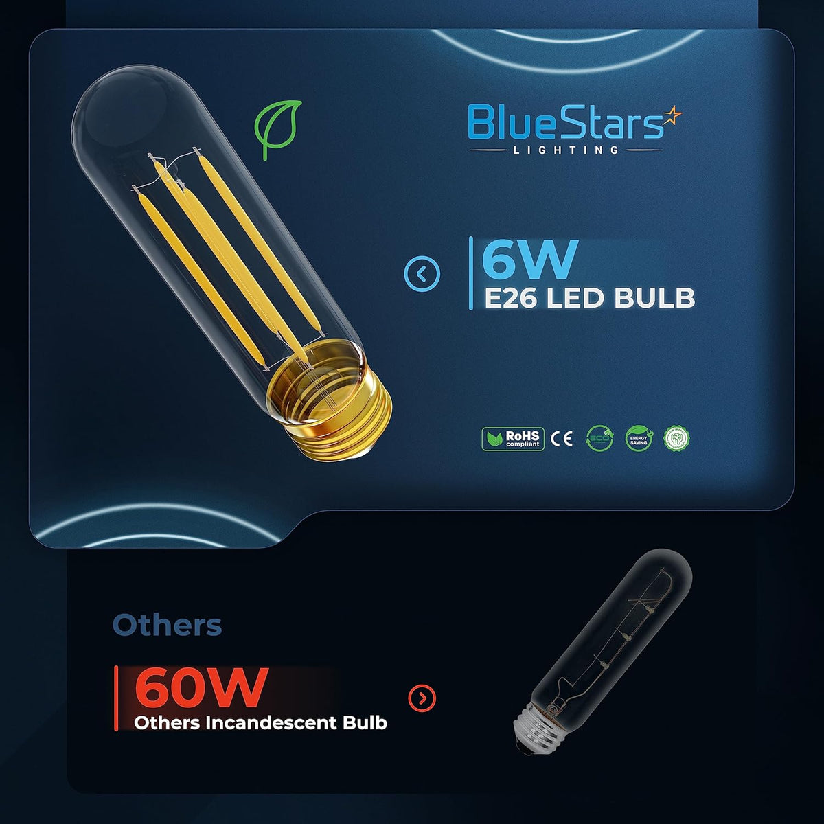 T10 Tubular LED Light Bulbs T30