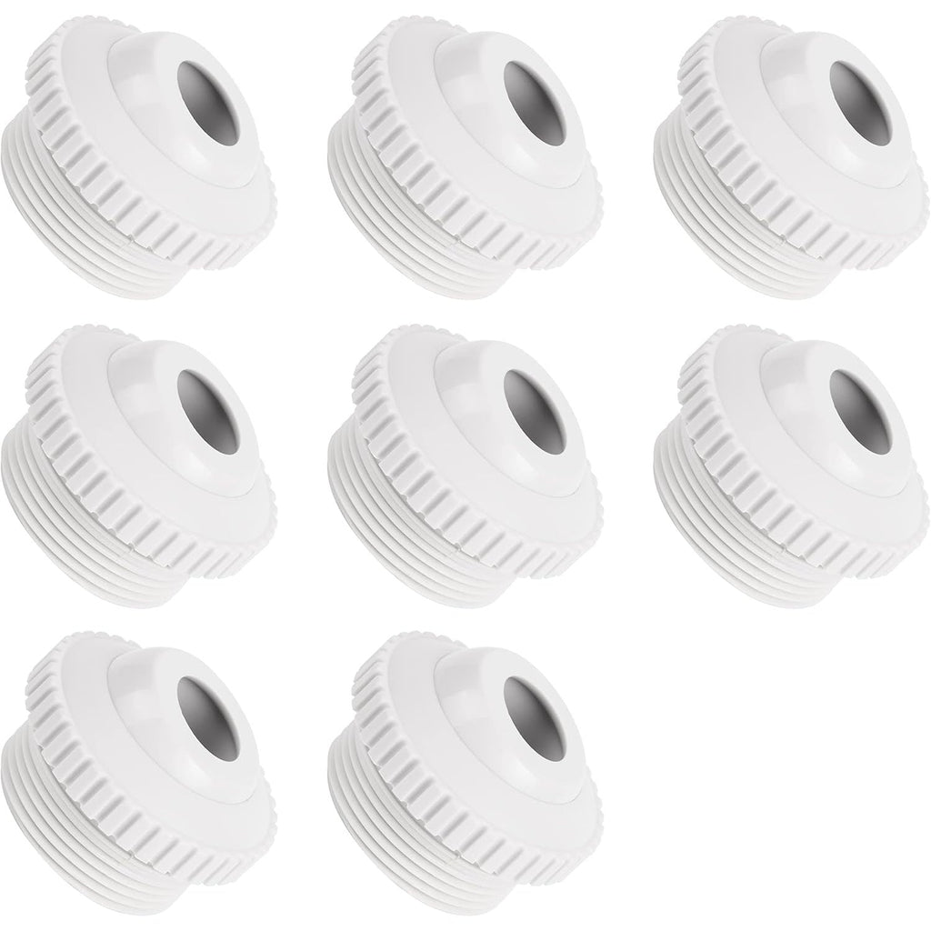SP1419D Pool Jet Nozzles, 3/4" Adjustable Opening, 1-1/2" MIP Thread - 8 Pack
