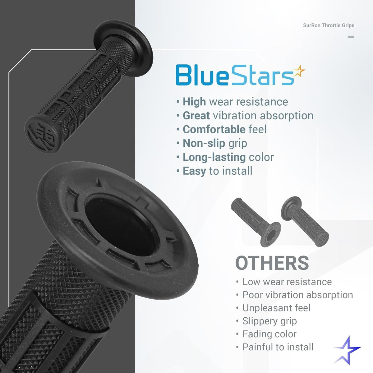 Surron Throttle Grips - Black