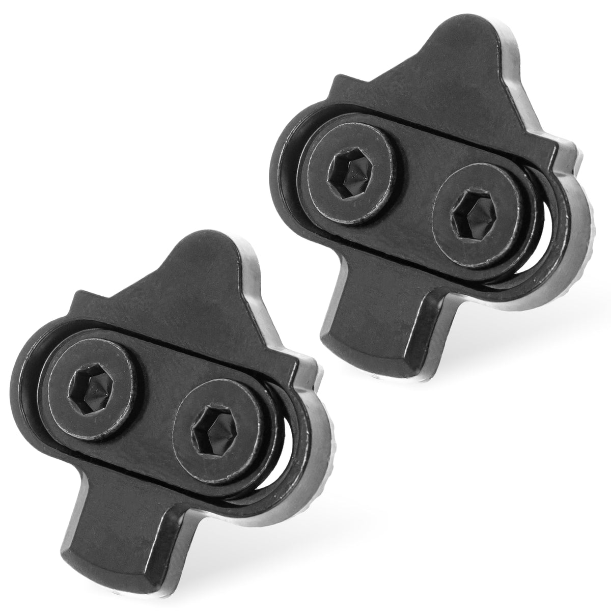 Bike Cleats for Shimano SPD & Look X-Track Pedals - 2 Pack