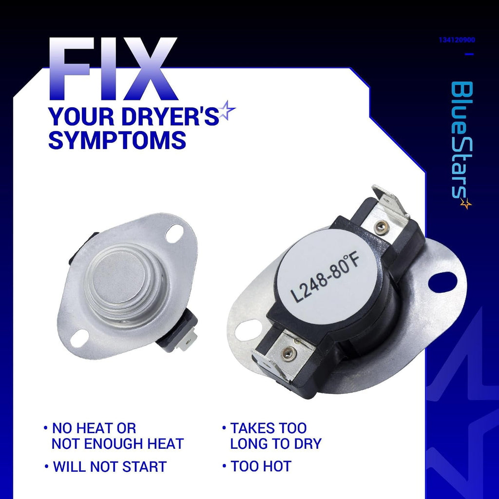279769 Dryer Thermal Cut-Off Kit Replacement - For Whirpool Kenmore Dryers