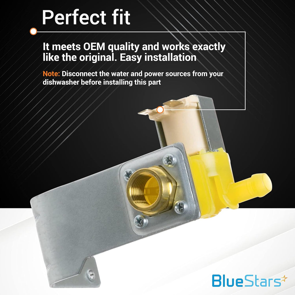 WD15X10014 Dishwasher Water Inlet Valve - For GE Hotpoint Dishwashers