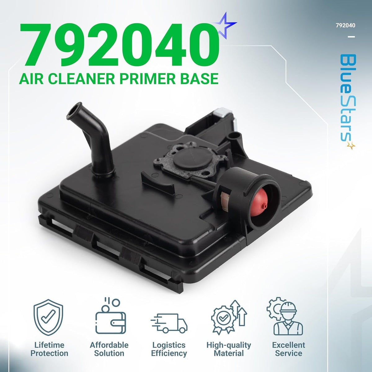 795259 792040 Air Cleaner Primer Base for B&S 122000 Engines Toro Mower